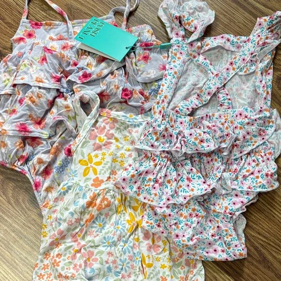 Colorful Kids Floral Bottoms - Picture 2 of 4